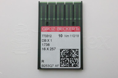 Dez Agulhas GROZ-BECKERT - 1738/16X257/16X231  110