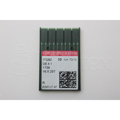 Dez Agulhas GROZ BECKERT - 1738/16X257     70