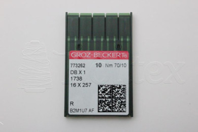 Dez Agulhas GROZ BECKERT - 1738/16X257     70