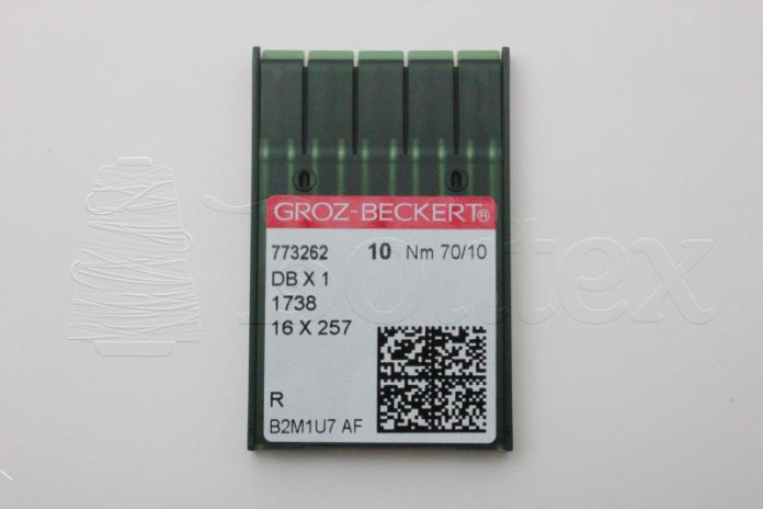 Dez Agulhas GROZ BECKERT - 1738/16X257     70