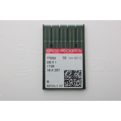 Dez Agulhas GROZ BECKERT - 1738/16X257     80