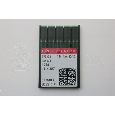 Dez Agulhas GROZ BECKERT - 1738/16x237/16/231 FFG 80