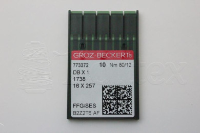 Dez Agulhas GROZ BECKERT - 1738/16x237/16/231 FFG 80