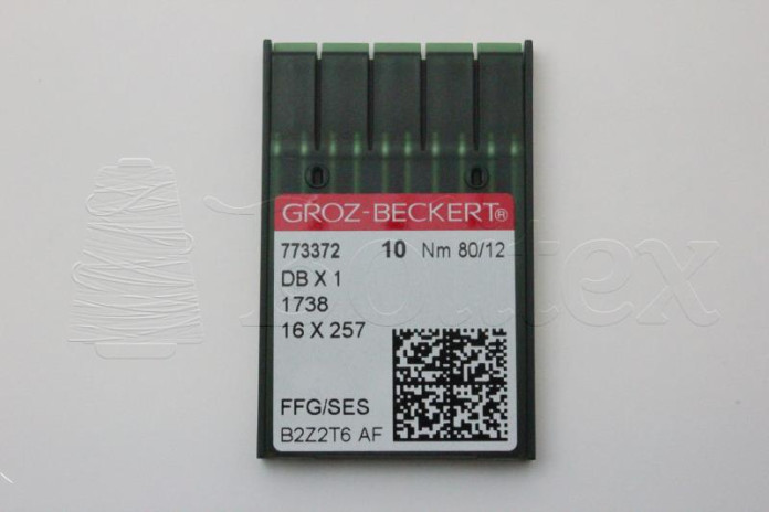 Dez Agulhas GROZ BECKERT - 1738/16x237/16/231 FFG 80