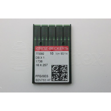 Dez Agulhas GROZ BECKERT - 1738/16X257/16231 FFG 90