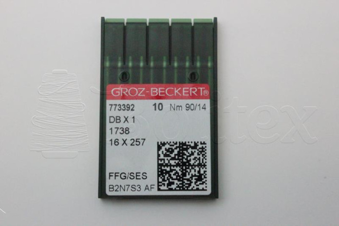 Dez Agulhas GROZ BECKERT - 1738/16X257/16231 FFG 90