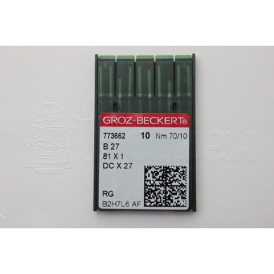 Dez Agulhas GROZ BECKERT - B27/SY6120/MY1020   70