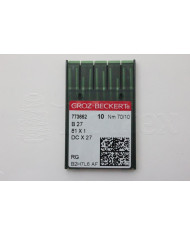 Dez Agulhas GROZ BECKERT - B27/SY6120/MY1020   70