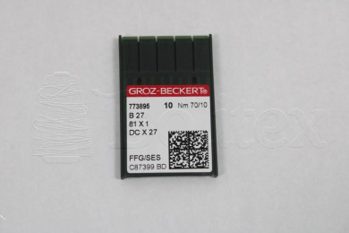 Dez Agulhas GROZ BECKERT - B27/SY6120/MY1023 FFG 70