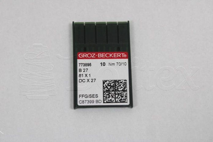 Dez Agulhas GROZ BECKERT - B27/SY6120/MY1023 FFG 70