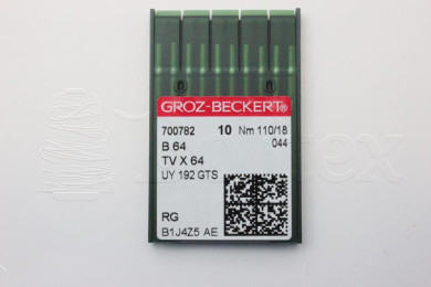 Dez Agulhas GROZ-BECKERT - B64/TVX64/UY192GTS  110