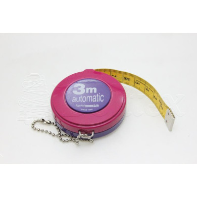 Fita métrica c/desenrolador HOBBY 3mt