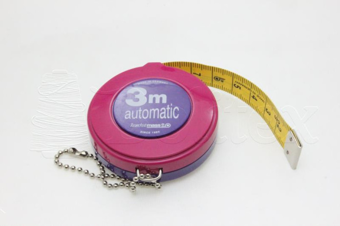 Fita métrica c/desenrolador HOBBY 3mt
