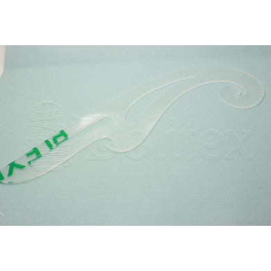 Régua Acrílico / CURVA DE BURMESTER - 45cm