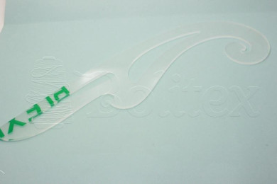 Régua Acrílico / CURVA DE BURMESTER - 45cm