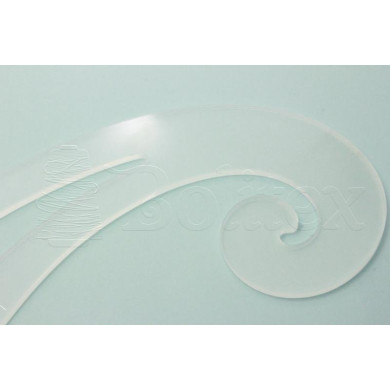 Régua Acrílico / CURVA DE BURMESTER - 45cm