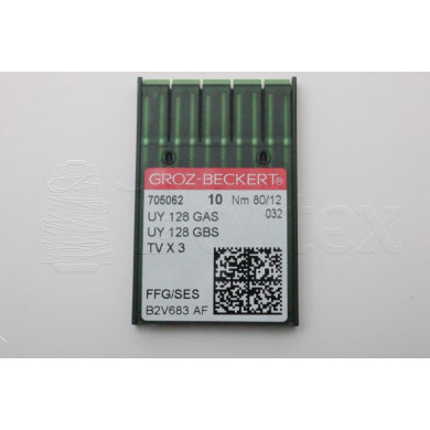 Dez Agulhas GROZ-BECKERT - UY128GBS/1280/ FFG   80