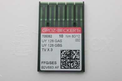 Dez Agulhas GROZ-BECKERT - UY128GBS/1280/ FFG   80