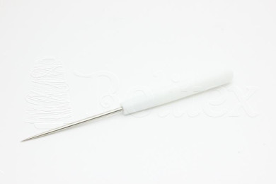 Furador 001 cabo plastico branco