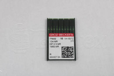Dez Agulhas GROZ-BECKERT - 134 MR/1955 MR/DPX5 MR 2.5  80 Dez Agulhas GROZ-BECKERT - 134 MR/1955 MR/DPX5 MR 2.5  80