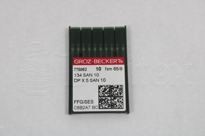 Dez Agulhas GROZ-BECKERT - 134 SAN10/ DPX5 SAN10  65