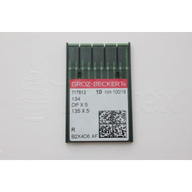 Dez Agulhas GROZ-BECKERT - 134/135X7/135X5  100 Dez Agulhas GROZ-BECKERT - 134/135X7/135X5  100
