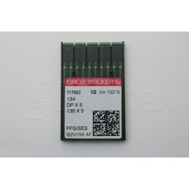 Dez Agulhas GROZ-BECKERT - 134/135X7/135X5/FFG  100 Dez Agulhas GROZ-BECKERT - 134/135X7/135X5/FFG  100