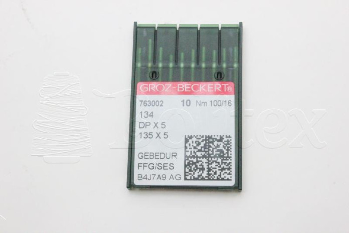 Dez Agulhas GROZ-BECKERT 134/DPX5/ GEBELUB/GEBEDUR 100