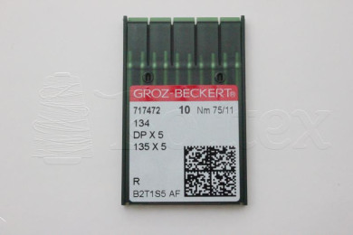 Dez Agulhas GROZ-BECKERT - 134/135X7/135X5/797  75