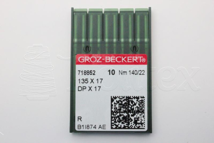 Dez Agulhas GROZ-BECKERT - 135X17/DPX17   140