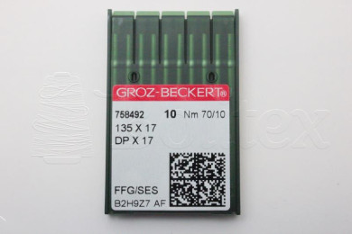 Dez Agulhas GROZ-BECKERT - 135X17/DPX17 FFG   70