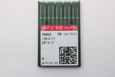 Dez Agulhas GROZ-BECKERT - 135x17/DPX17   70