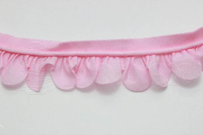 Fita tipo pétala com vivo 50% alg. 50%poly. refª 2008A /1608A cor 22