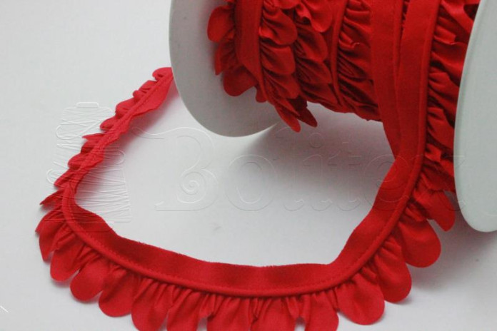 Fita tipo pétala com vivo 50% alg. 50%poly. refª 2008A /1608A cor 28