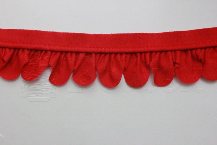 Fita tipo pétala com vivo 50% alg. 50%poly. refª 2008A /1608A cor 28