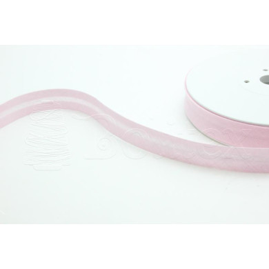 Fita vies 18mm 50%alg. 50%poly. refª 2010F Cor 21 rosa