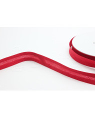 Fita vies 18mm 50%alg. 50%poly. refª 2010F Cor 28 vermelho