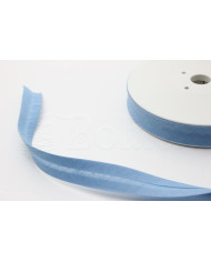 Fita vies 18mm 50%alg. 50%poly. refª 2010F Cor 42 azul