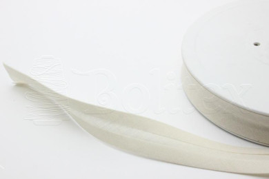 Fita vies 18mm 50%alg. 50%poly. refª 2010F Cor 61 bege