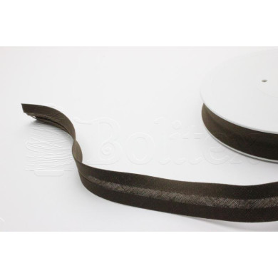 Fita vies 18mm 50%alg. 50%poly. refª 2010F Cor 70 castanho