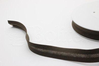 Fita vies 18mm 50%alg. 50%poly. refª 2010F Cor 70 castanho