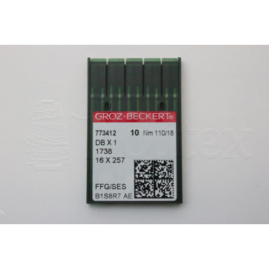 Dez Agulhas GROZ BECKERT - 1738/16x257/16x231 110 FFG Dez Agulhas GROZ BECKERT - 1738/16x257/16x231 110 FFG