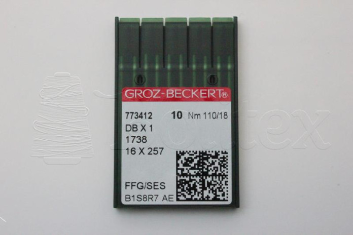 Dez Agulhas GROZ BECKERT - 1738/16x257/16x231 110 FFG