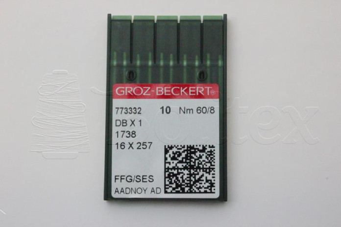 Dez Agulhas GROZ BECKERT - 1738/16X257/ FFG     60