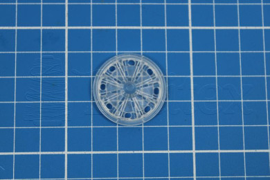 Mola coser plastica 25mm ref. 040120 cor000 transparente