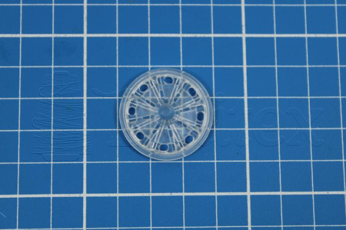 Mola coser plastica 25mm ref. 040120 cor000 transparente