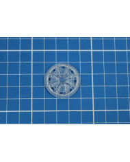 Mola coser plastica 25mm ref. 040120 cor000 transparente
