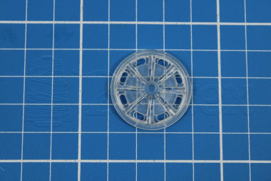 Mola coser plastica 28mm ref. 040120 Cor 000 transparente