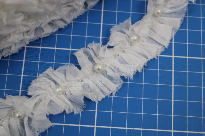 Folho com perolas 35mm ref. 333057.35 cor 1 branco