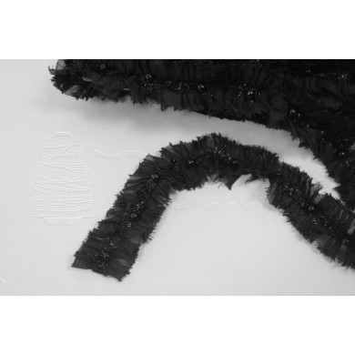 Folho com perolas 35mm ref. 333057.35 cor 2 preto